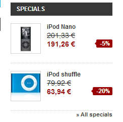 How to show more products in the Prestashop specials block - Final Result